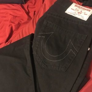 Black True religion jeans for men